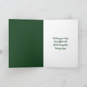 Mallard Duck Realistic Illustralized Personalized Kaart (Binnen)