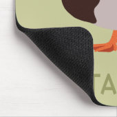 Mallard Duck Realistic Illustralized Personalized Muismat (Hoek)