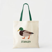 Mallard Duck Realistic Illustralized Personalized
