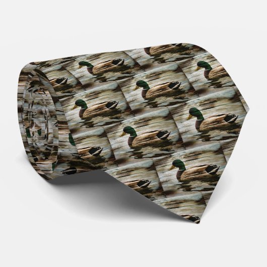 Mallard Duck Stropdas (Opgerold)