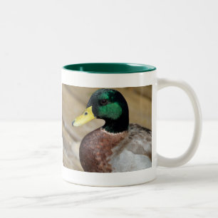 Mallard Duck Tweekleurige Koffiemok