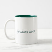 Mallard Duck Tweekleurige Koffiemok (Links)