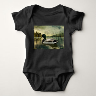  Mallard Duck Weathered Briefkaart Romper