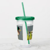 Mallard Duck Wildlife Foto Acryl Drinkbeker (Links)