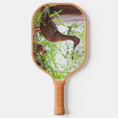 Mallard & Ducklings by Shirley Taylor Pickleball Paddle (Voorkant)