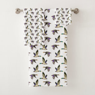 Mallard Ducks Bad Handdoek