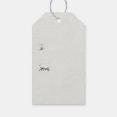 Mallard Ducks Birthday Cadeaulabel (Achterkant)