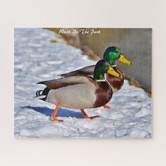 Mallard Ducks Departures Legpuzzel (Horizontaal)