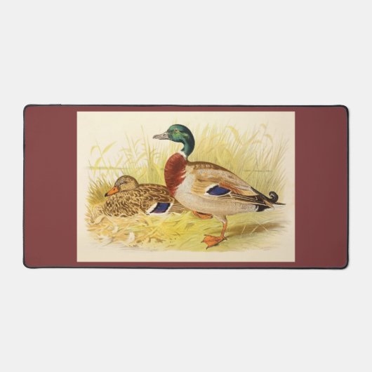 Mallard Ducks Desk Mat (Voorkant)