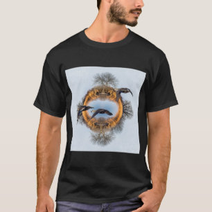 Mallard Ducks op een vredige planeet T-shirt