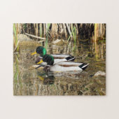 Mallard Ducks Puzzle Legpuzzel (Horizontaal)