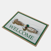 Mallard Ducks - Welkom Deurmat (Schuin)