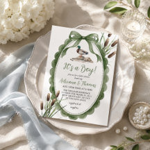 Mallard eend groene jongen baby shower 