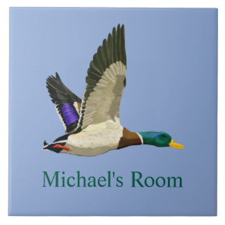 Mallard Eend Kamerbord Tegeltje