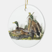 Mallard, John Audubon Keramisch Ornament (Links)