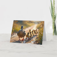 Mallard moeder eend voor Moederdag