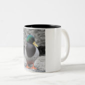 Mallard-Mok Tweekleurige Koffiemok (Voorkant rechts)