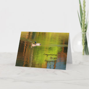 Mallard Pair - Verloving Gefeliciteerd Kaart
