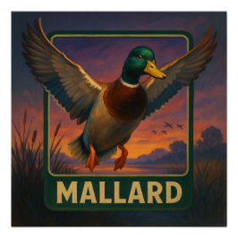 Mallard Poster Perfect Poster