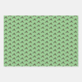 Mallard Shotgun Duck Hunting Pattern Green Inpakpapier Vel (Voorkant 2)