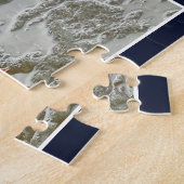 Mallard Wild Duck On Frozen Lake Legpuzzel (Zijkant)