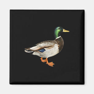 Mallard woerdend eend zak logo wilde eenden jacht magneet