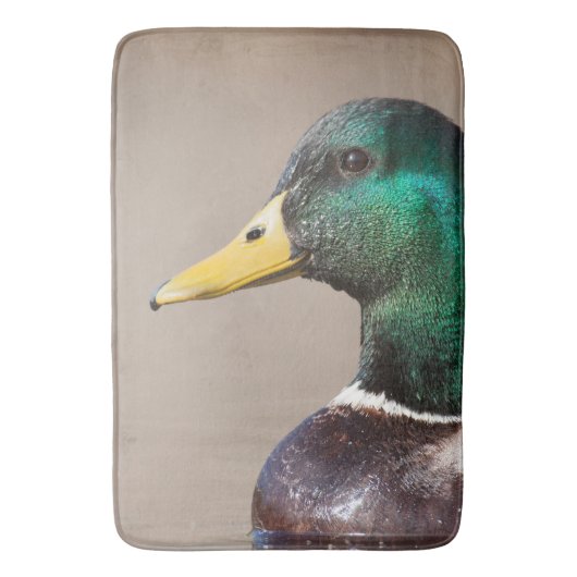 Mallardeeend Badmat (Voorkant Verticaal)