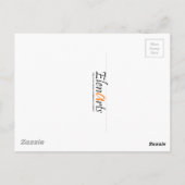 Mallardeeend in een vijver briefkaart (Achterkant)