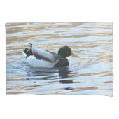 Mallardeeend Kussensloop (Voorkant)