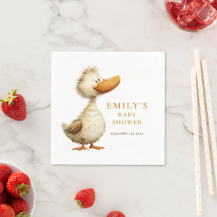 Malle Ganzen Baby Shower Servet