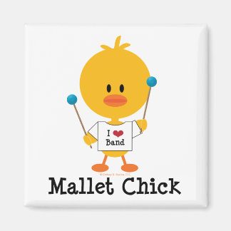 Mallet Chick Magnet Magneet