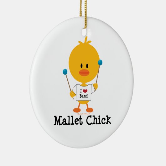 Mallet Chick Ornament (Rechts)