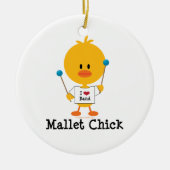 Mallet Chick Ornament (Voorkant)