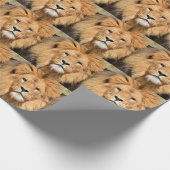 Malletjes, mooi, gewone leeuw cadeaupapier (Hoek)