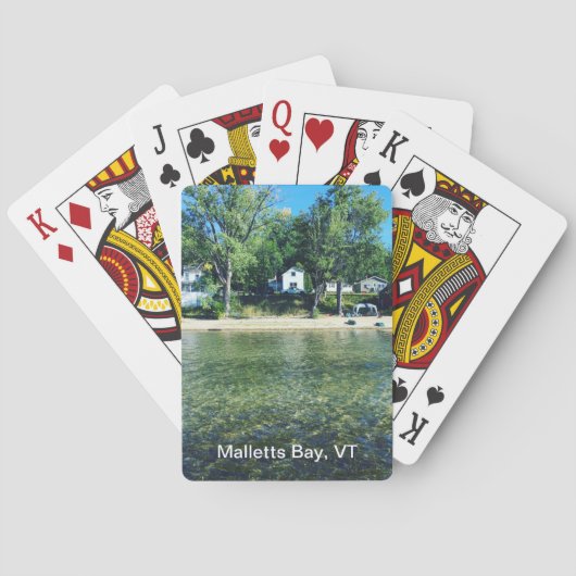 Malletts Bay-speelkaarten Speelkaarten (Achterkant)