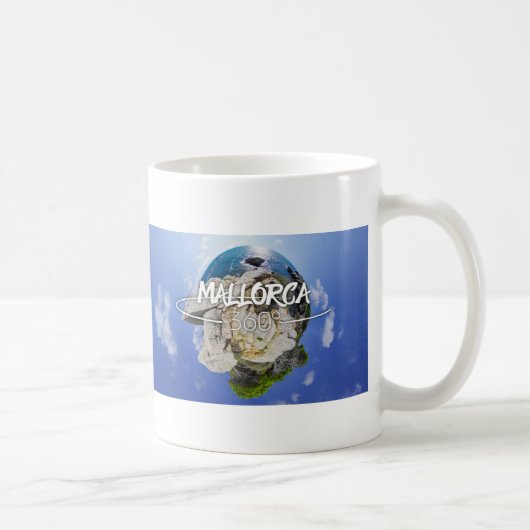 Mallorca 360 Sa Roqueta Sky Logo Mug classique (Droite)