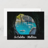 Mallorca Baai van Calobra Briefkaart (Voorkant / Achterkant)