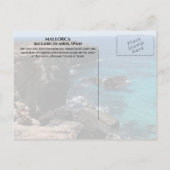 Mallorca, Balearen, Spanje Briefkaart (Achterkant)