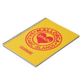 MALLORCA Espagne carnet personnalisé (Côté gauche)
