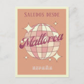 Mallorca España retro  Briefkaart (Voorkant)
