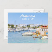 Mallorca Haven van Cala d'Or Briefkaart (Voorkant / Achterkant)
