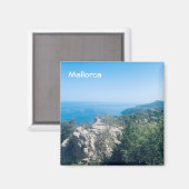 Mallorca kust magneet (Voorkant / Achterkant)