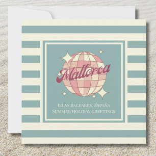 Mallorca Mallorca Magaluf Spanje Balearen briefkaa Feestdagenkaart