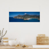 Mallorca - Panorama van Port de Soller Poster (Keuken)