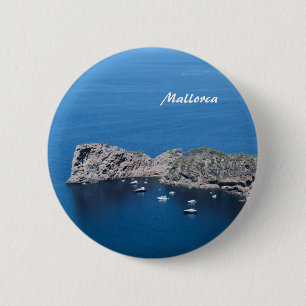 Mallorca Pin Ronde Button 5,7 Cm