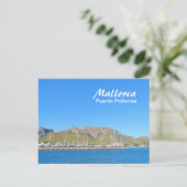 Mallorca, Puerto Pollensa - Briefkaart (Staand voorkant)