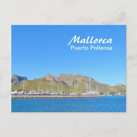 Mallorca, Puerto Pollensa - Carte postale (Devant)