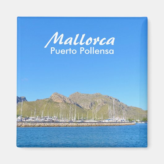Mallorca, Puerto Pollensa - Magnet (Devant)
