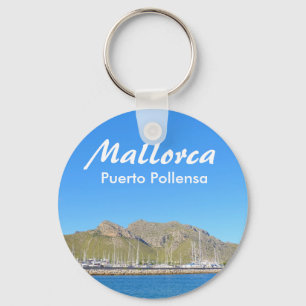 Mallorca Puerto Pollensa Souvenir Sleutelhanger