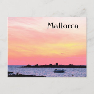 Mallorca Romantische Zonsondergang - Briefkaart